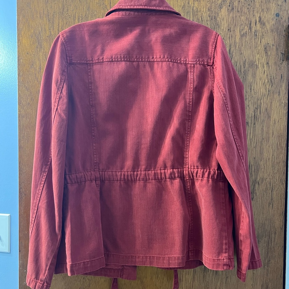 Orvis Twill Jacket in Rosewood Size Small S - Picture 2 of 3